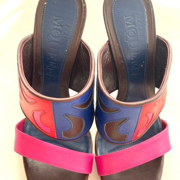 Alexander McQueen woman flip flops / size 10 - Picture 3 of 7